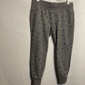 Gap tie waist star sweat pants